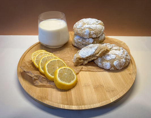 Lemon Crinkle Cookie