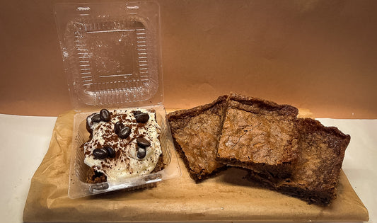Tiramisu Brownie Bar