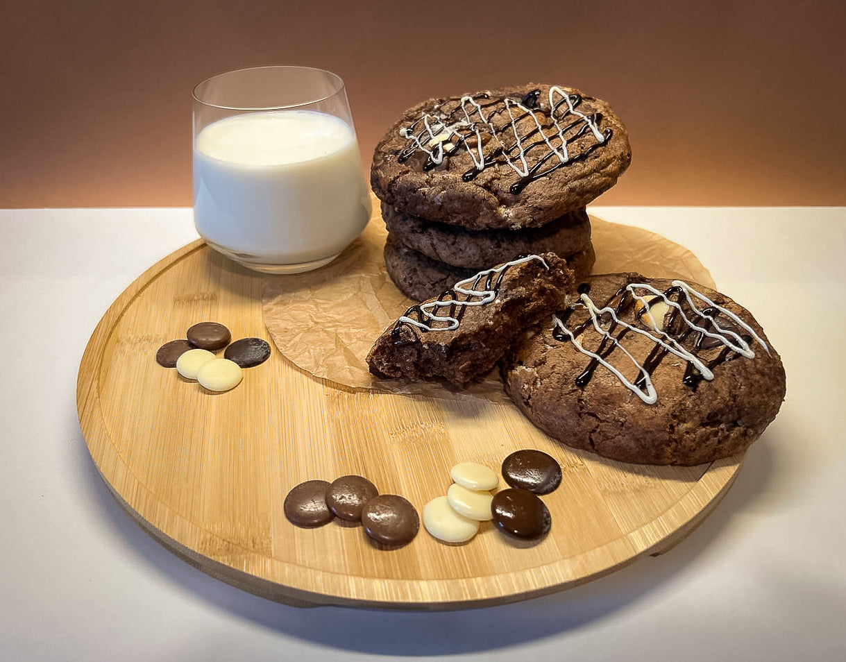 Triple Chocolate Nutella Cookie