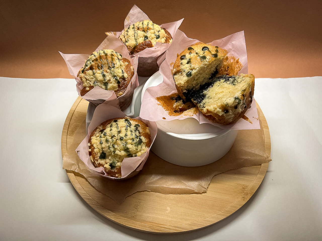Blueberry Crumble Muffin