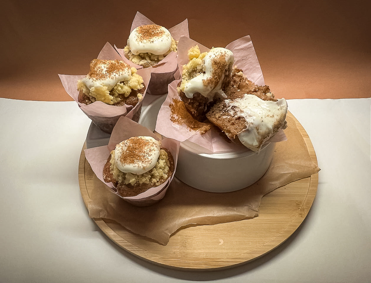 New York Cinnamon Cream Cheese Muffin