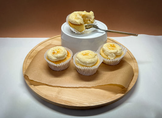 Crème Brûlée Cupcake